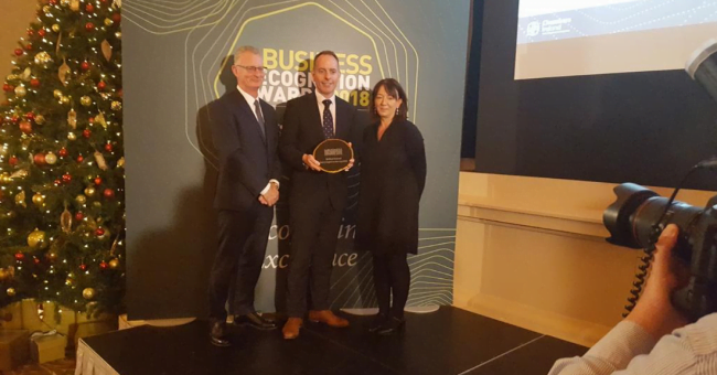 Skillnet Ireland Awarded Best Agency Support to Start-ups and SMEs at InBusiness Recognition Awards